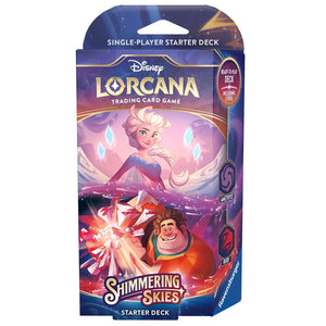 Disney Lorcana TCG Shimmering Skies Starter Deck (Amethyst & Ruby)