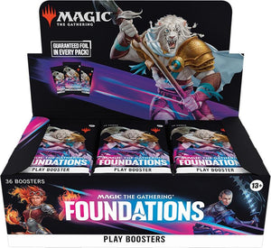 Magic: The Gathering Foundations Play Booster Box – Heroes and Games