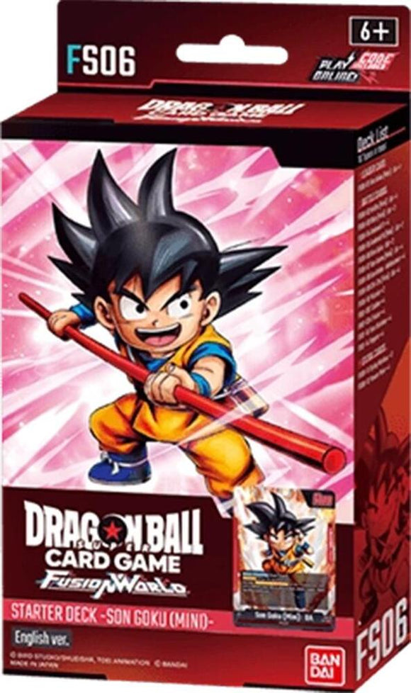 Dragon Ball: Fusion World Starter Deck 6: Son Goku (Mini) - Releases November 8th, 2024!