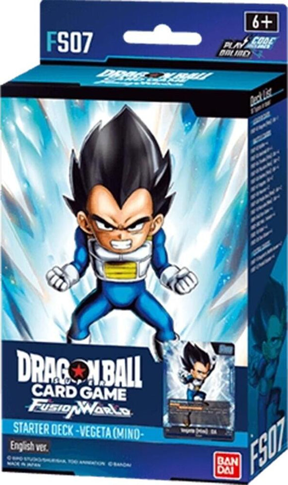 Dragon Ball: Fusion World Starter Deck 7: Vegeta (Mini) - Releases November 8th, 2024!