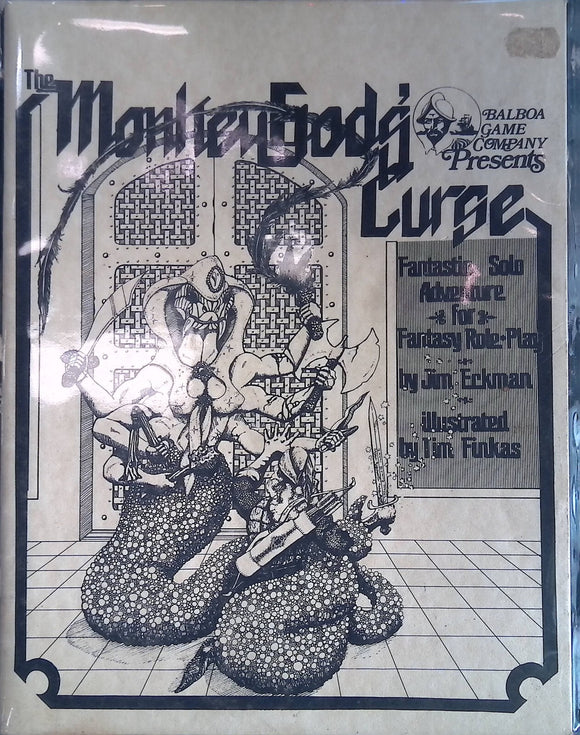 The Monkey God's Curse Solo Dungeons and Dragons Adventure Balboa Games