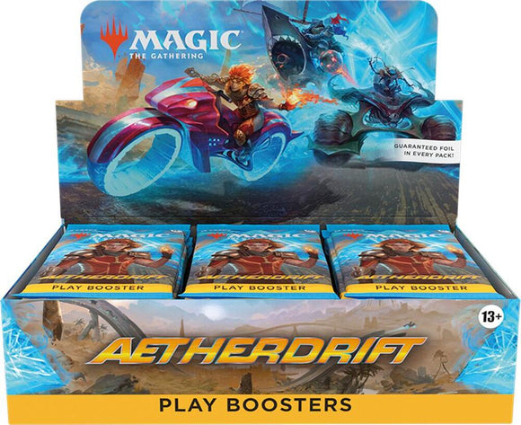 magic the gathering booster box 2019 Magic: The Gathering Aetherdrift Play Booster Box – Heroes and Games