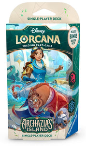 Disney Lorcana TCG Archazia's Island Starter Deck (Ruby & Sapphire)