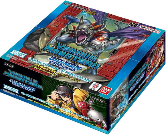 Digimon Versus Monsters EX09 Booster Box Heroes and Games Digimon Versus Monsters EX09 Booster Box Heroes and Games