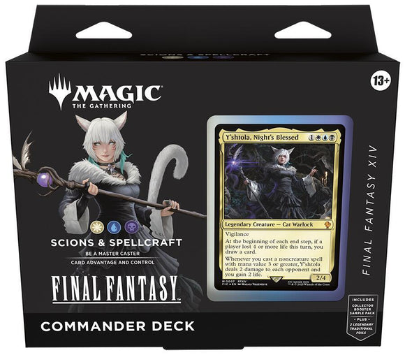 Magic The Gathering Final Fantasy XIV Commander Deck - Scions & Spellcraft - Releases June 13th, 2025!