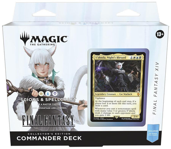 Magic The Gathering Final Fantasy XIV Collector Commander Deck -Scions & Spellcraft - Releases June 13th, 2025!