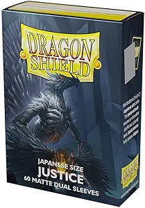 Dragon Shield Justice Dual Matte 60 Japanese Size Sleeves