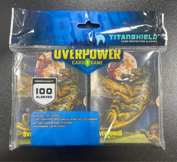 Overpower 100 Count Titan Card Sleeves: John Carter