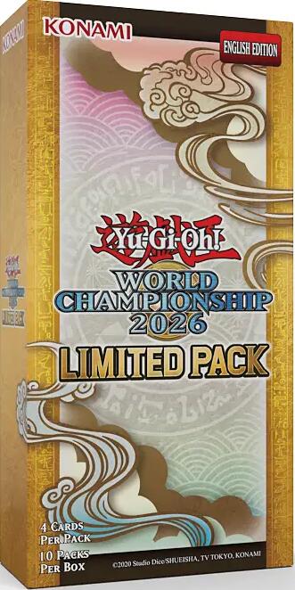 Yu-Gi-Oh! Limited Pack World Championship 2026 Box – Heroes and Games