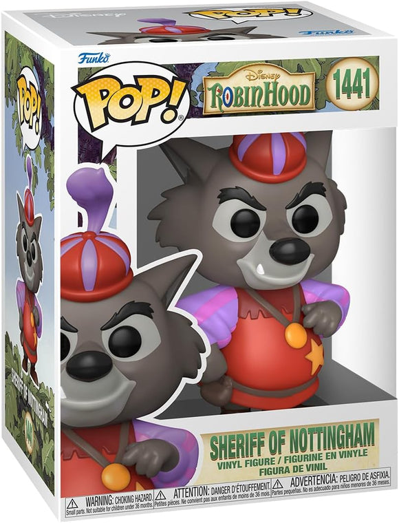 Pop Disney Robin Hood Sheriff Of Nottingham Vinyl Figure