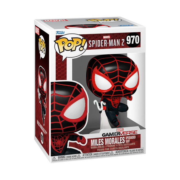 Pop Marvel Spider-Man 2: Miles Morales Upgraded Suit