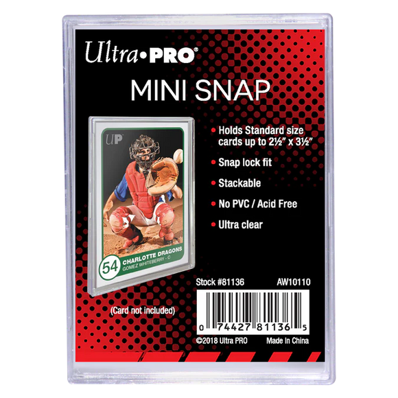 Ultra Pro Mini Snap Holder
