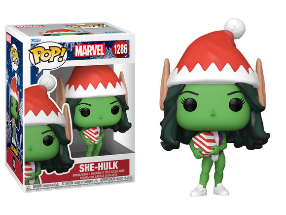 Pop Marvel Holiday- She-Hulk Vinyl Figure
