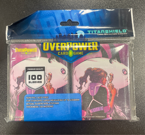Overpower 100 Count Titan Card Sleeves: Victory Harben