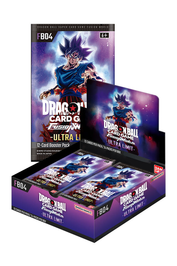 Dragon Ball: Fusion World Ultra Limit Booster Box (FB04) - Releases November 15th, 2024!