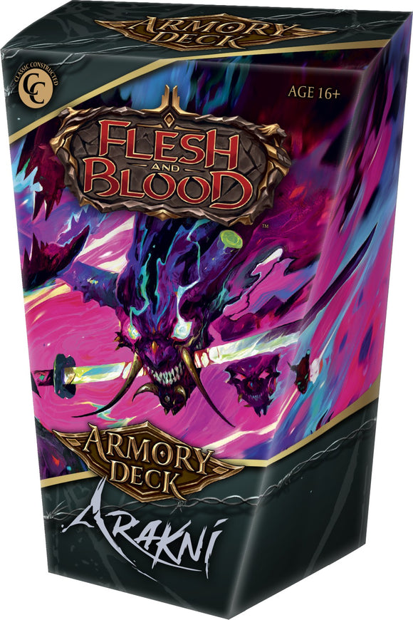 Flesh and Blood: Armory Deck Arakni PRE-ORDER (Releases 12/12/25)
