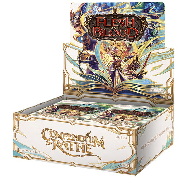 Flesh and Blood: Compendium of Rathe Booster Box – Heroes and Games