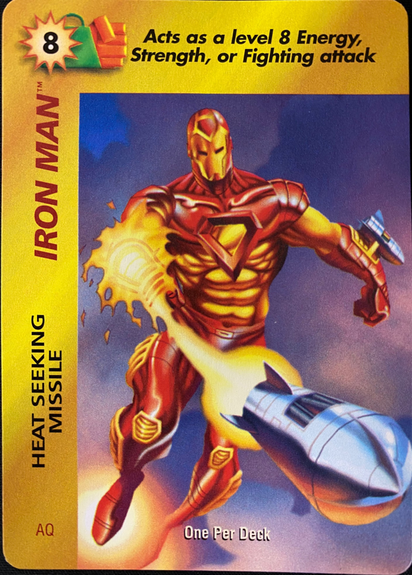 Marvel Overpower Iron Man Heat Seeking Missile