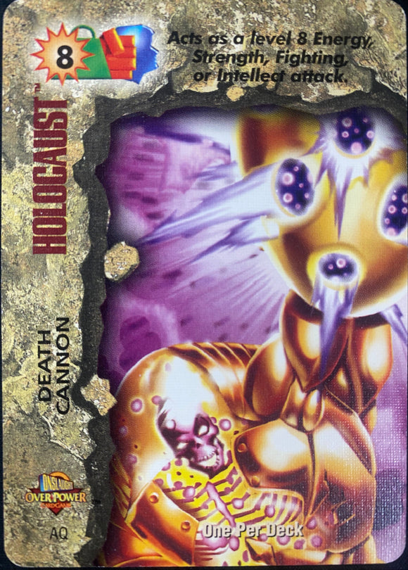 Marvel Overpower Onslaught Death Cannon Promo