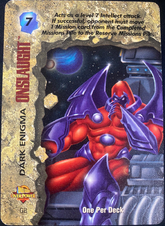 Marvel Overpower Onslaught Dark Enigma
