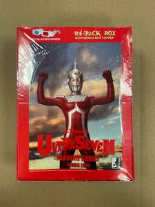 Ultraman UltraSeven Series Two Trading Cards Hobby Box
