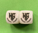 Heroes and Games Custom Dice Set of Two