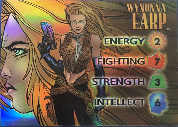 Marvel Overpower Wynonna Earp Chrome Promo Hero: X/VR MARVEL vs WILDSTORM