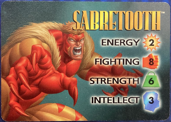 Marvel Overpower Sabretooth IQ Hero