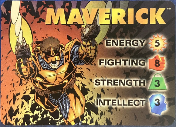 Marvel Overpower Maverick X-men Hero