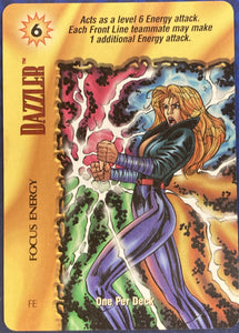 Marvel Overpower Dazzler Focus Energy OPD