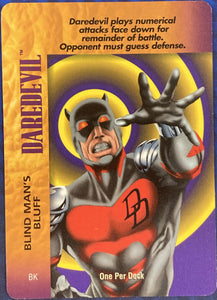 Marvel Overpower Daredevil Blind Man's Bluff OPD