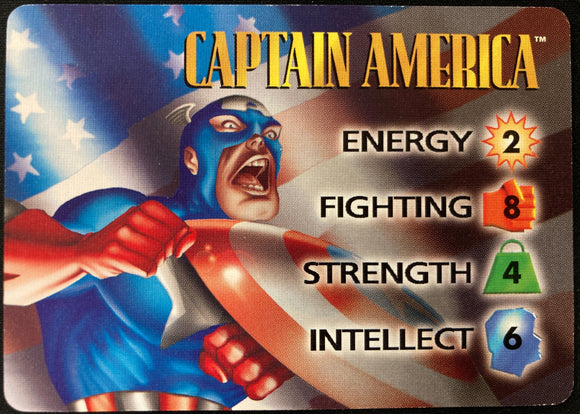 Marvel Overpower Captain America IQ Hero