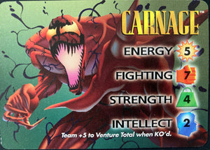 Marvel Overpower Carnage IQ Hero