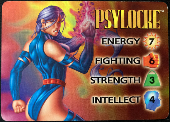 Marvel Overpower Psylocke IQ Hero