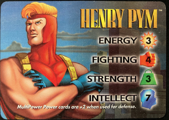 Marvel Overpower Henry Pym IQ Hero