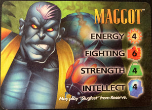 Marvel Overpower Maggot IQ Hero