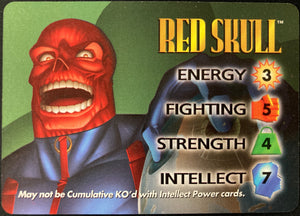 Marvel Overpower Red Skull IQ Hero