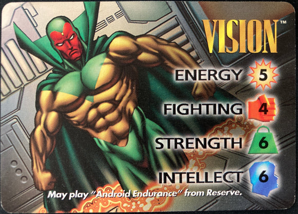 Marvel Overpower Vision IQ Hero