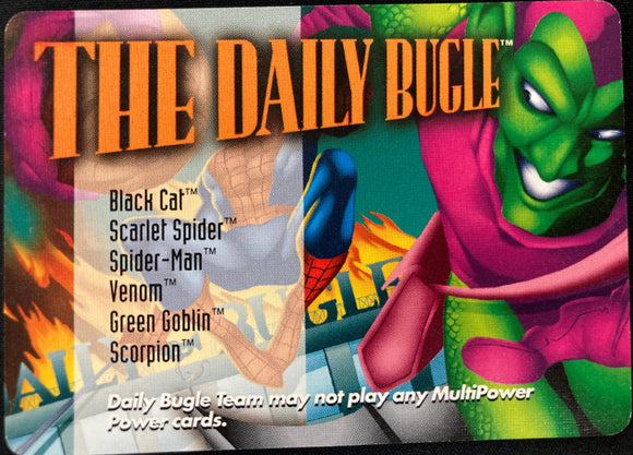 Marvel Overpower The Daily Bugle Homebase