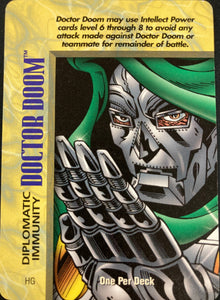 Marvel Overpower Doctor Doom Diplomatic Immunity