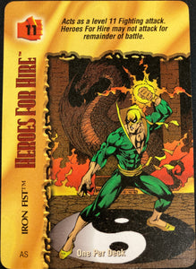 Marvel Overpower Heroes for Hire Iron Fist