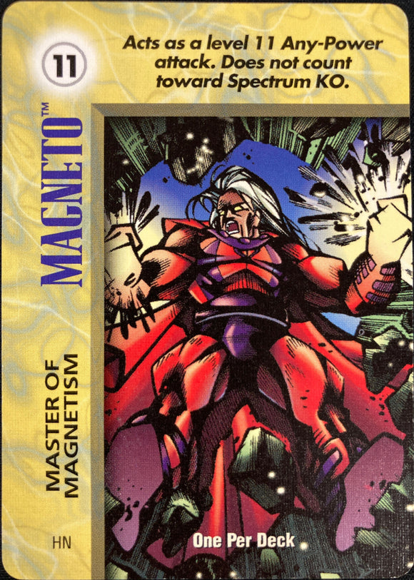 Marvel Overpower Magneto Master of Magnetism