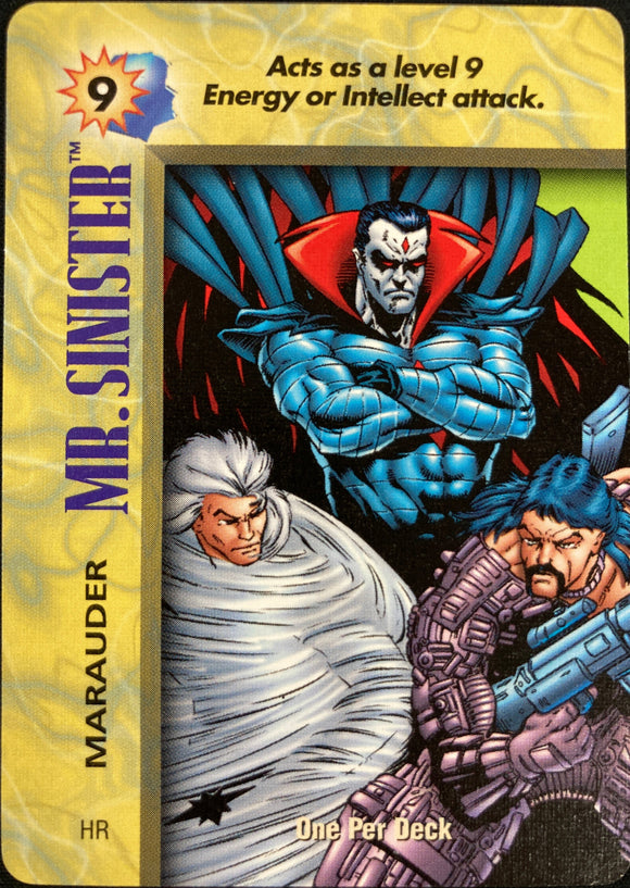 Marvel Overpower Mr. Sinister Marauder