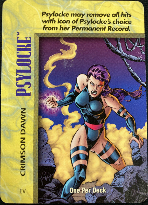 Marvel Overpower Psylocke Crimson Dawn