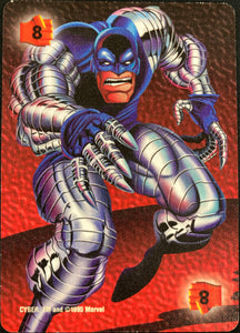 Marvel Overpower 8 Fighting Power Card