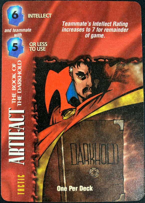 Marvel Overpower Artifact The Book of the Darkhold