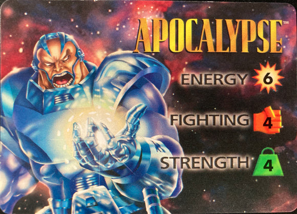 Marvel Overpower Apocalypse Original 3 Icon Hero