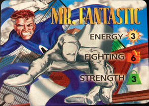 Marvel Overpower Mr. Fantastic Original 3 Icon Hero