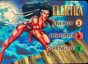 Marvel Overpower Elektra Original 3 Icon Hero