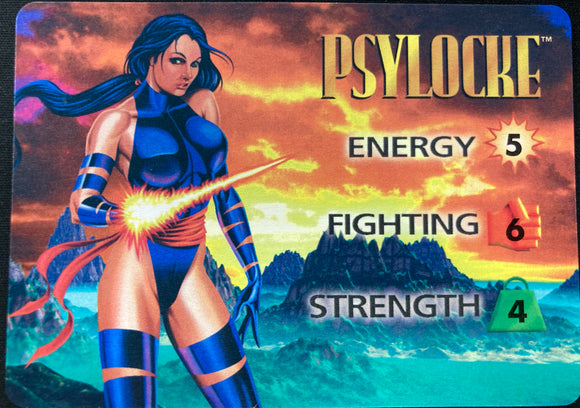 Marvel Overpower Psylocke Original 3 Icon Hero